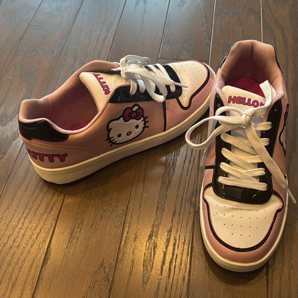 Gently Used Hello Kitty Brand Sneakers!